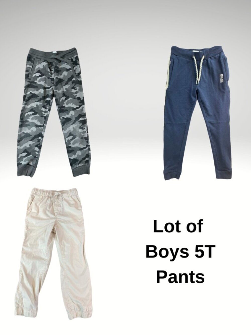 Old Navy/GAP Toddler Boys 5T Pants Lot (SKU: 37B, 50B, 64B)